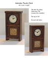 Artichoke Mantle Clock