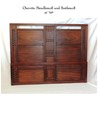 Chevron Headboard and Footboard