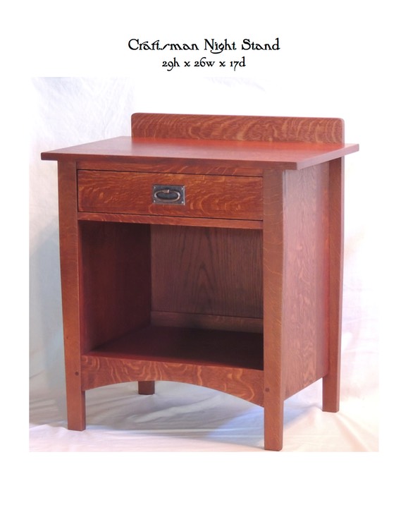 Craftsman Night Stand