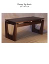 Floating Top Bench