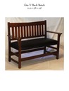 Gus V-Back Bench