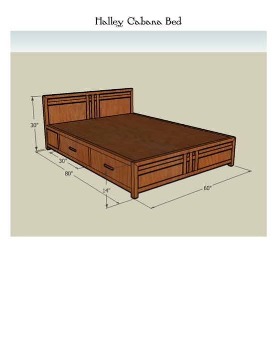 Halley Cabana Bed
