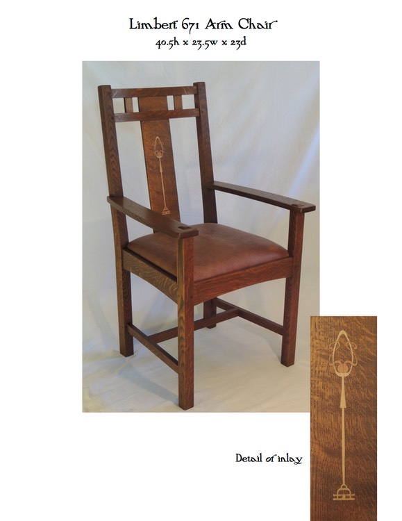 Limbert 671 Arm Chair 