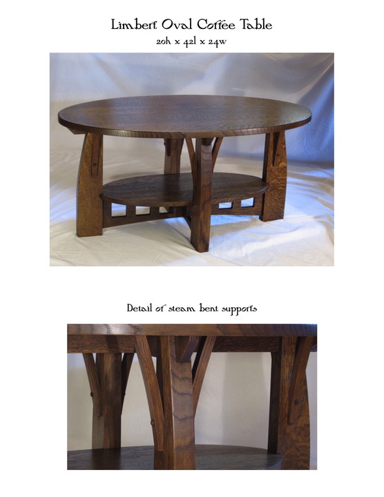 Limbert Oval Coffee Table