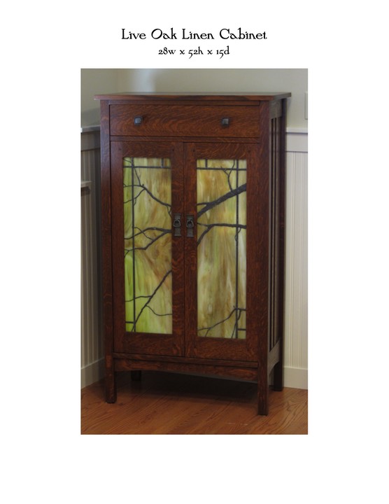 Live Oak Linen Cabinet