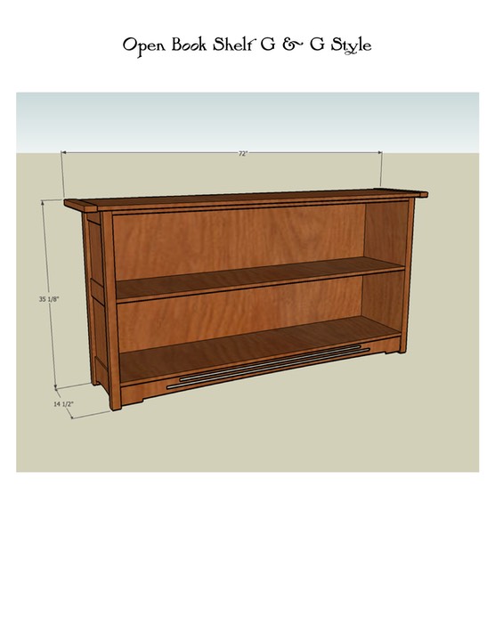 Open Book Shelf G & G Style
