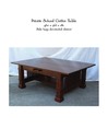 Prairie School Coffee Table