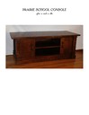 PRAIRIE SCHOOL CONSOLE