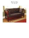 Slat Love Seat