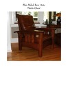 Slat Sided Bow Arm Morris Chair