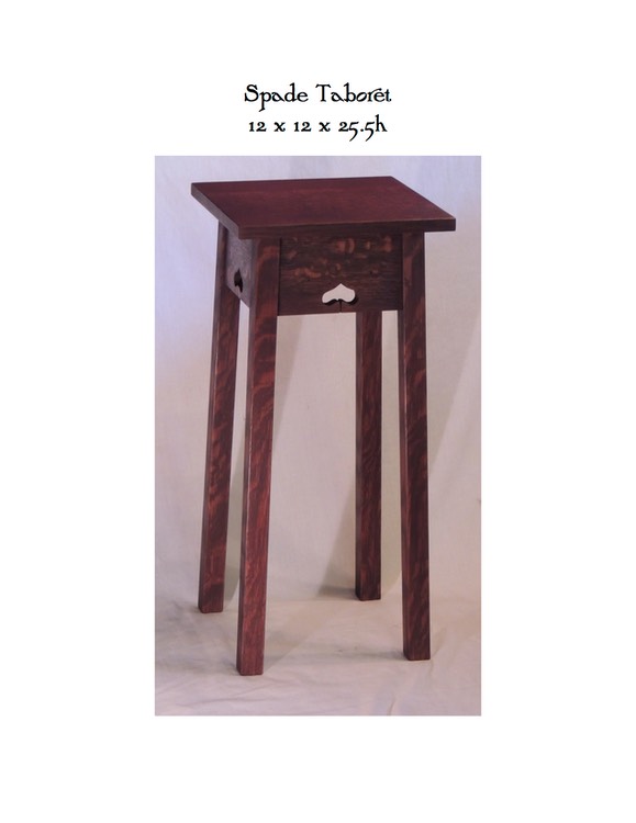 Spade Taboret