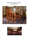 Splay Leg Table and Chairs