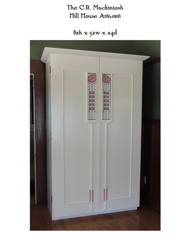 The C.R. Mackintosh Hill House Armoire (dragged)