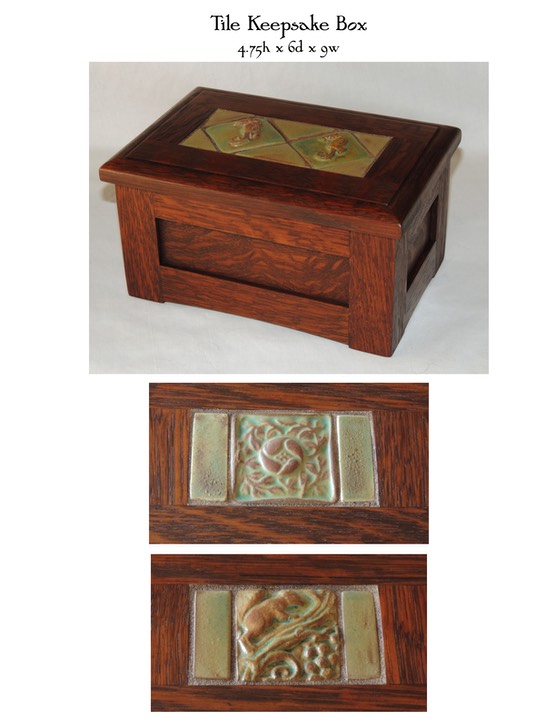Tile Keepsake Box