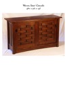 Woven Door Console